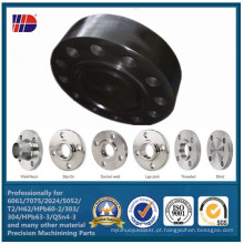 Flange cega de flange em branco de tubo de aço carbono